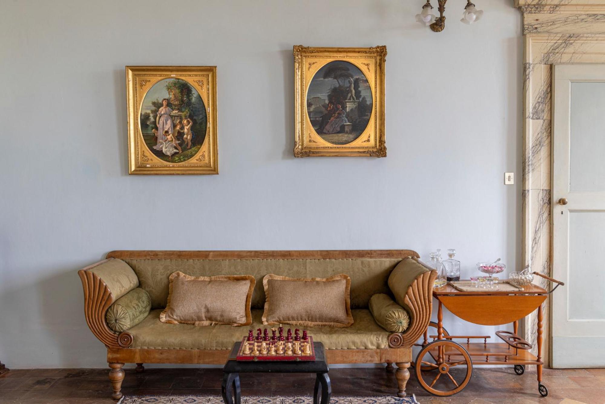 B&B In An 1800S Frescoed Villa With Panoramic Solarium And Historic Park - Villa Mastrangelo Colli del Tronto Extérieur photo